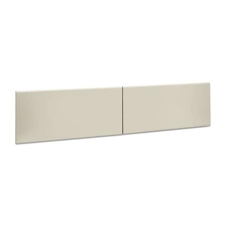 Hon HON, 38000 Series Hutch Flipper Doors For 72inw Open Shelf, 36w X 15h, Light Gray 387215LQ